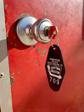 Load image into Gallery viewer, Lost Inn Austin Motel keychain