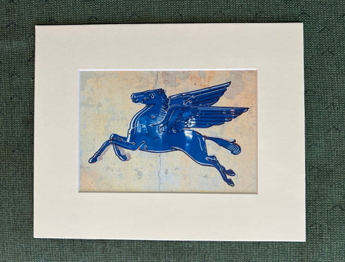 Print: Blue Pegasus