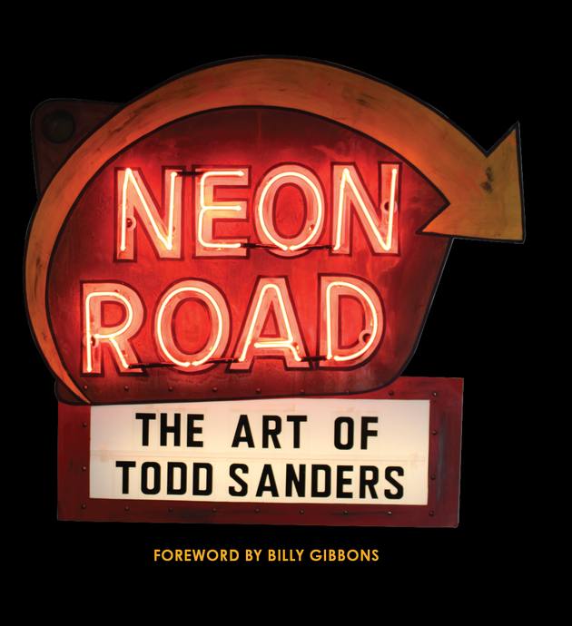 Neon Road: The Art of Todd Sanders (hardcover)